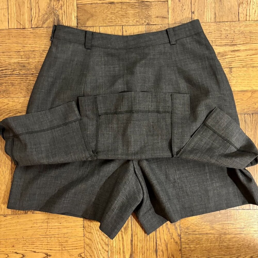 Grey Wool Skort by Astra - Picture 3 of 7